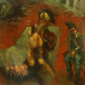 Bez tytułu, olej na płótnie, 81cm x 73cm. [MC37]