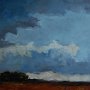 Krzak, olej na płycie, 30cm x 40cm, 2008r [MC6].