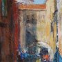 Wenecja I, olej na płycie, 33cm x 27cm, 2007r. [MC9]