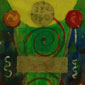 Bez tytułu, akryl na płótnie, 73cm x 54cm. 	
                                    [MC24]