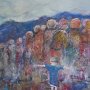 bez tytułu, olej na płótnie, 70cm x 70cm, 2010r. [MN13]