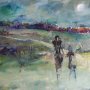 bez tytułu, olej na płótnie, 70cm x 100cm, 2006r. [MN15]