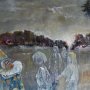 Sekrety snów, olej na płótnie, 80cm x 70cm, 2008r. [MN3]