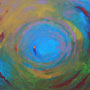 Mój świat, acryl, 100cm x 140, 2011r. (TW7)