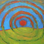 Widnokręgi 2, acryl, 100cm x 130cm, 2011r. (TW9)