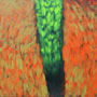 Wokół, acryl, 100cm x 140cm, 2011r. (TW16)
